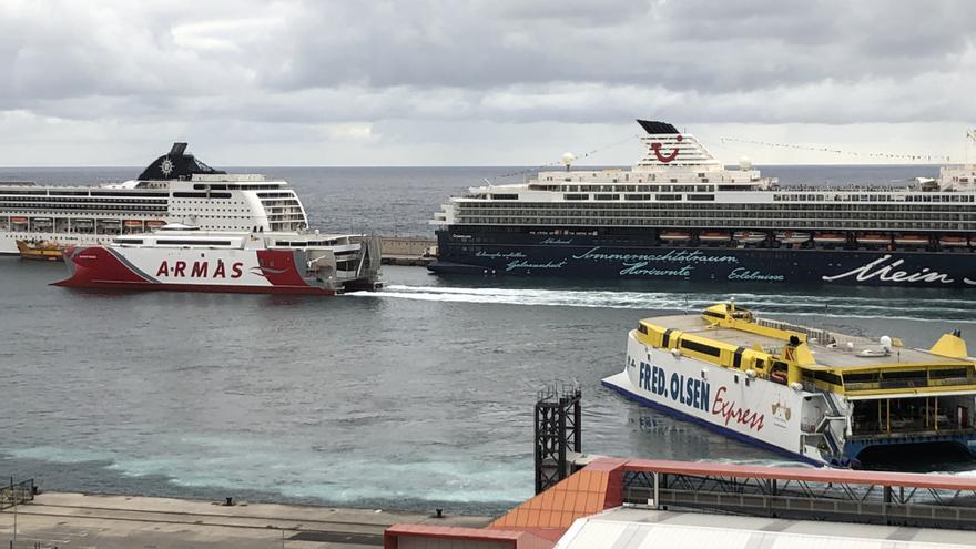 Sector del transporte marítimo en Canarias