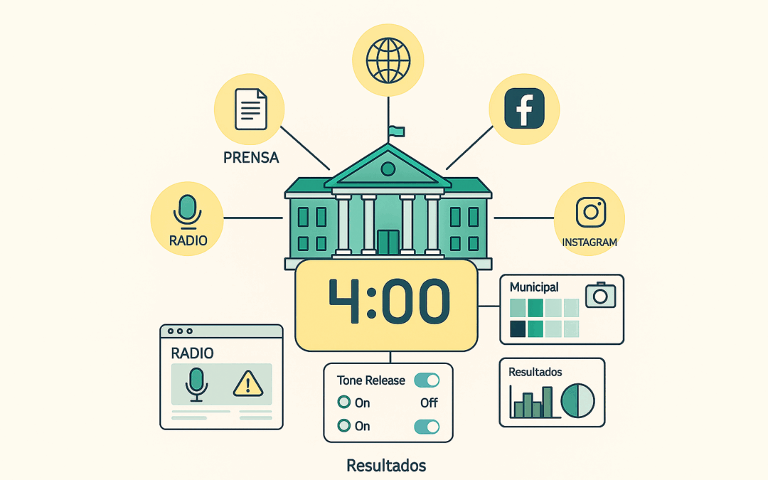 Gabinetes de ayuntamientos pequeños: generando contenido multimedia en 4 minutos con IA